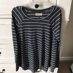 Striped long sleeve shirt